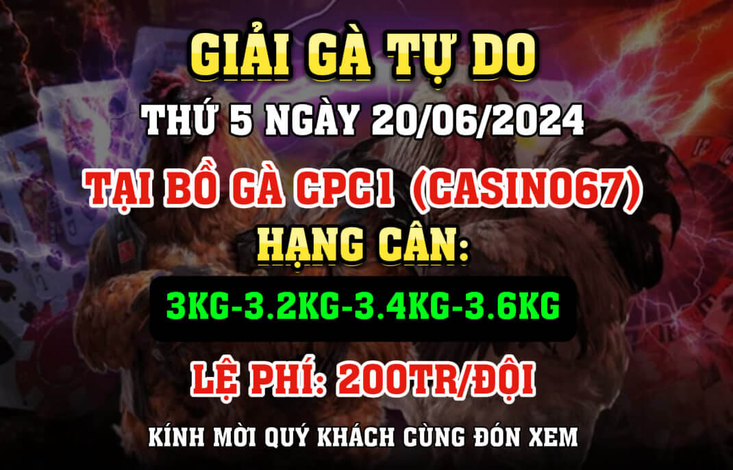 Giải Gà Tự Do CPC1