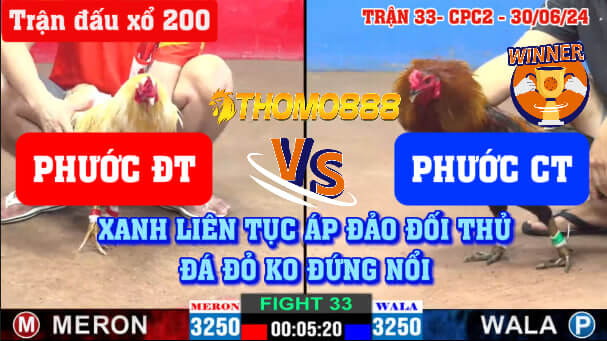 Trận 33 CPC2 Ngày 30/06/2024