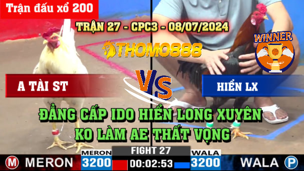 Trận 27 CPC3 Ngày 08/07/2024