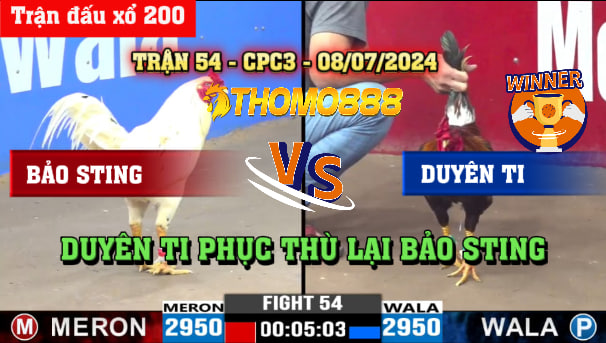 Trận 54 CPC3 Ngày 08/07/2024