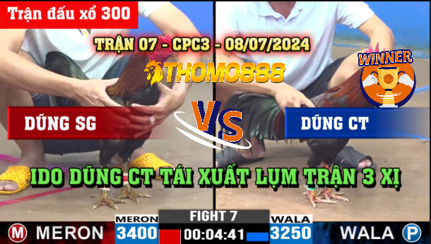 Trận 7 CPC3 Ngày 08/07/2024